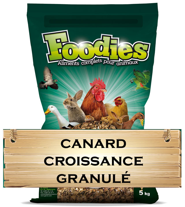 Canard Croissance Granulé Foodies