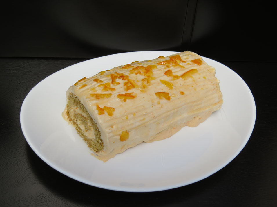 Recette de la Bûche à la Mangue