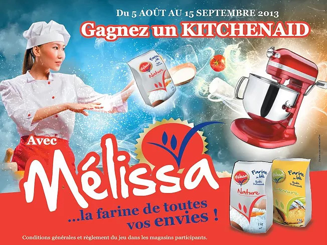 Gagnante du jeu Mélissa KITCHENAID