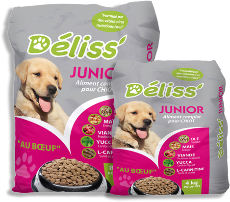 Gamme Déliss' Junior Croquettes pour chien