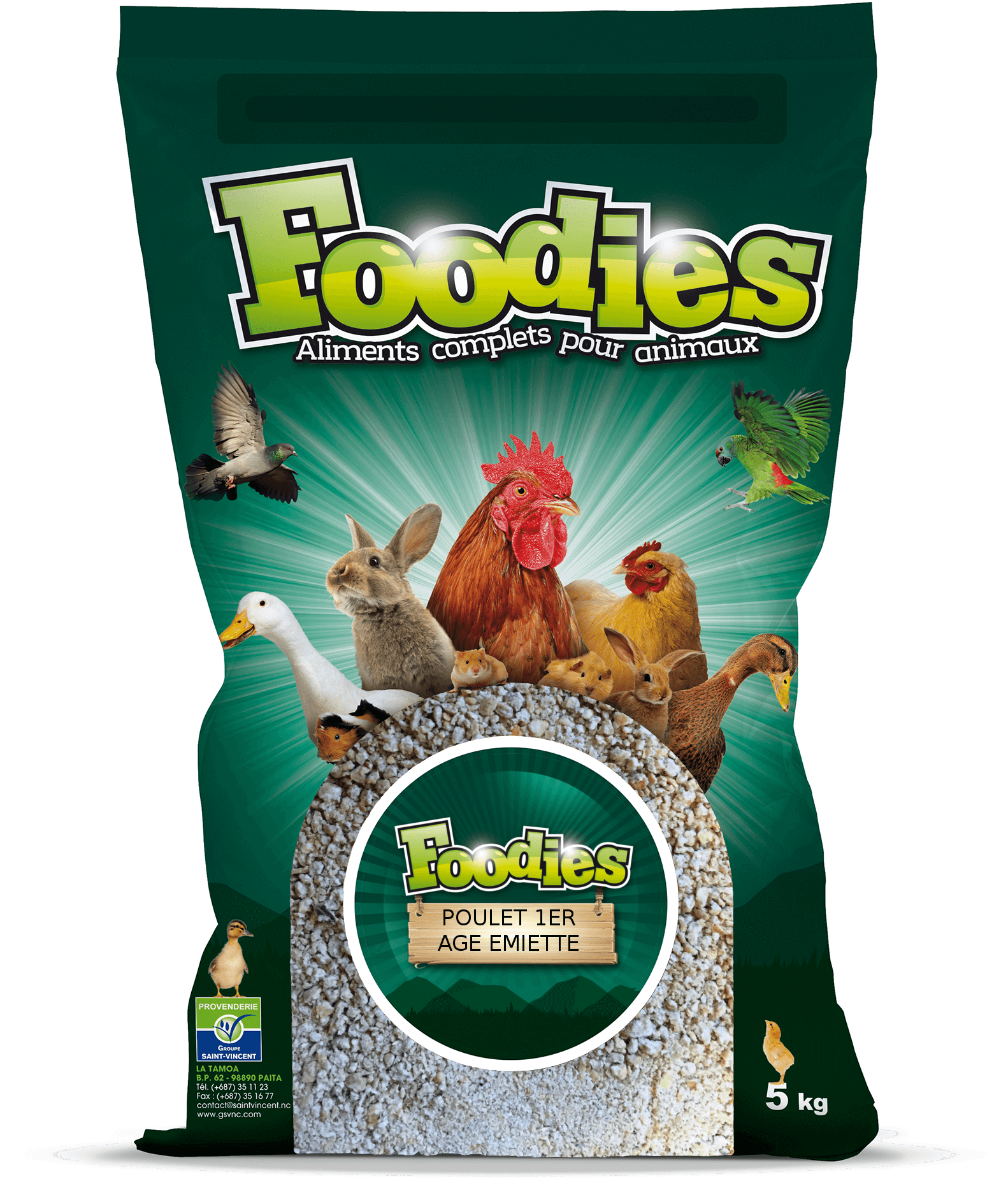 Poulet 1er age emiette Foodies