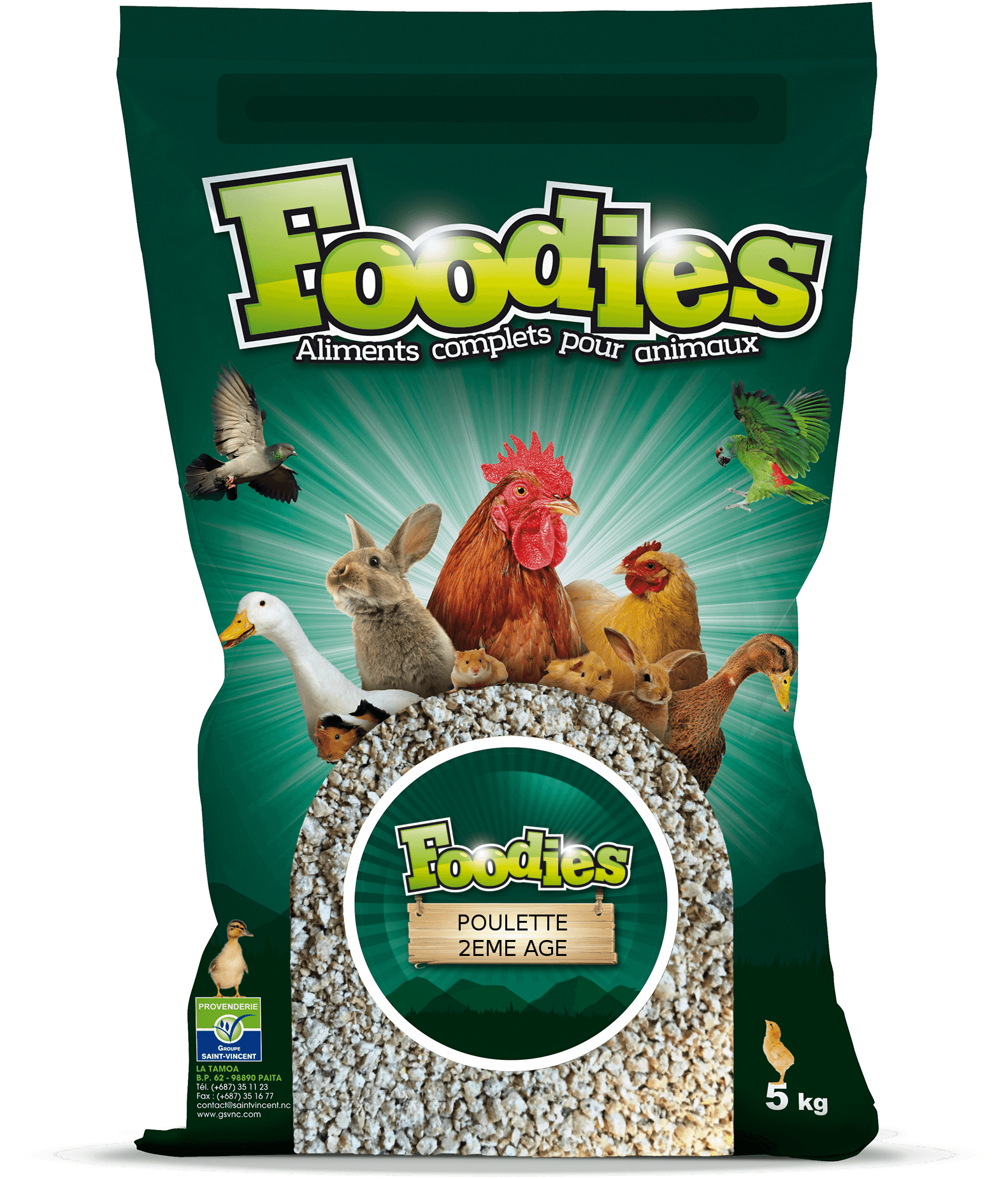 Poulette 2eme age emiette Foodies