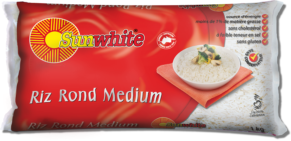 RIZ ROND MEDIUM GRAIN SUNRICE SUNWHITE