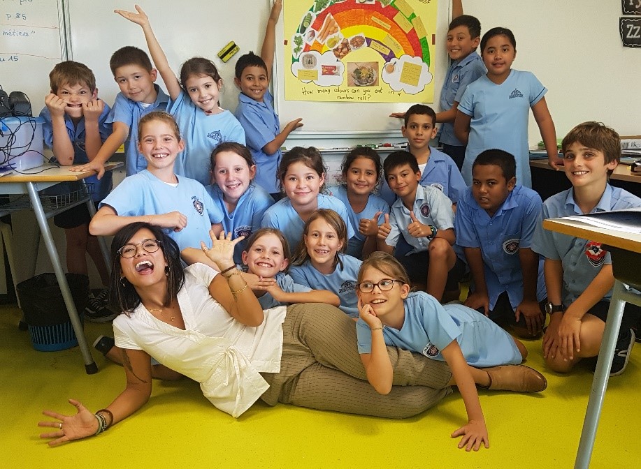 L’école Internationale James Cook à Nouméa – Classe de CM1